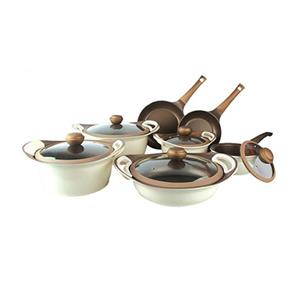 سرویس قابلمه 12 پارچه هاردستون مدل Bride CA 2122 Hardstone Bride CA 2122 Cookware Set 12 Pieces