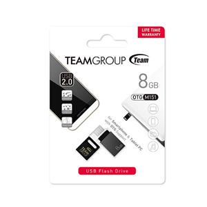 فلش مموری تیم گروپ مدل M151 Team Group M151 OTG Flash Memory - 8GB 