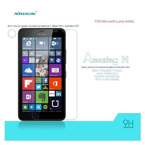 محافظ صفحه نمایش شیشه ای نیلکین مدل Amazing H Anti-Explosion مناسب برای گوشی موبایل مایکروسافت Lumia 640 XL Nillkin Amazing H Anti-Explosion Glass For Microsoft Lumia 640 XL