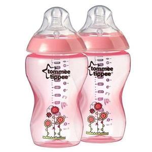 شیشه شیر تامی تیپی مدل TT42262181 ظرفیت 340 میلی لیتر Tommee Tippee TT42262181 Baby Bottle 2x 340 ml