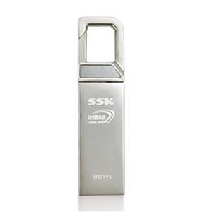 فلش مموری اس کی مدل اف دی 195 با ظرفیت 64 گیگابایت SSK SFD195 USB 3.0 Flash Memory 64GB 