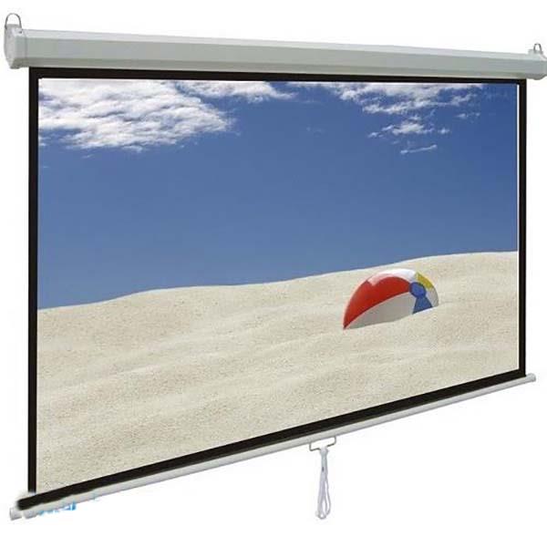 Scope Motorized Projector Screen Electric 200 x 200