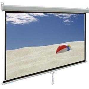 پرده نمایش اسکوپ 200*200 دستی/سقفی Scope Manual Video Projector Screen 200*200