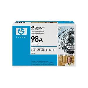 تونر اچ پی مدل 98 ای HP 98A Black LaserJet Toner Cartridge