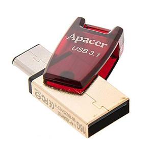 فلش مموری USB Type-C اپیسر مدل AH-180 ظرفیت 32 گیگابایت Apacer AH-180 USB Type-C Flash Memory - 32GB