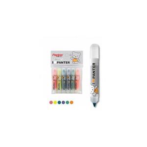 ماژیک علامت گذار 6 رنگ پنتر سری M and G مدل I Love Panter Panter I Love Panter M and G Series 6 Color Highlighter