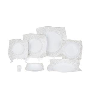 سرویس غذاخوری 30 پارچه چینی زرین ایران سری آسترو مدل کاترین درجه عالی Zarin Iran Porcelain Inds Astro Catherine 30 Pieces Porcelain Dinnerware Set Top Grade