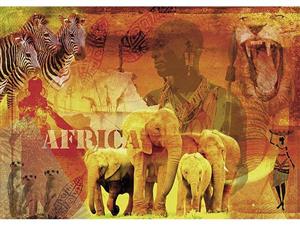 پازل 1000 تکه راونزبرگر مدل Impressionen aus Afrika Ravensburger Impressionen aus Afrika 1000 Pcs