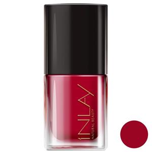 لاک ناخن این لی مدل Red Velvet شماره 012 INLAY Red Velvet Nail Polish 012