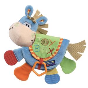 عروسک کتابچه‌ای پلی گرو مدل الاغ ابی Playgro Blue Donkey Doll 