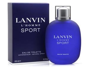 ادو تویلت مردانه لنوین مدل L`Homme Sport حجم 100 میلی لیتر Lanvin Le Homme Sport Eau De Toilette For Men 100ml