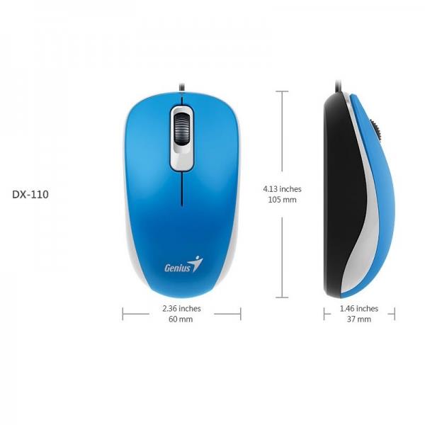 Genius DX-110 Ergonomic Optical Mouse