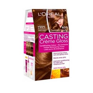 کیت رنگ مو لورآل شماره Casting Creme Gloss 603 LOreal Casting Creme Gloss Hair Color Kit 603