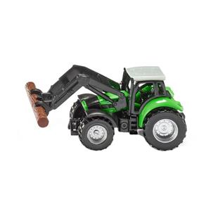 ماشین بازی سیکو مدل Tractor With Log Grabber Siku Tractor With Log Grabber Toys