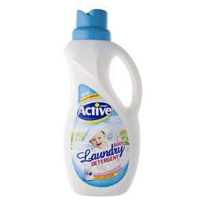 مایع لباسشویی مخصوص کودک آبی اکتیو حجم 1500 میلی لیتر Active Baby Laundry Detergent Blue 1500ml