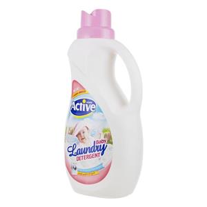 مایع لباسشویی صورتی اکتیو مخصوص کودک  1500ml Active Baby Laundry Detergent Pink 1500ml