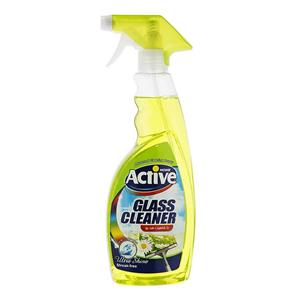 شیشه پاک‌کن ضد بو سبز اکتیو حجم 500 میلی‌لیتر Active Green Anti Odor Glass Cleaner 500ml