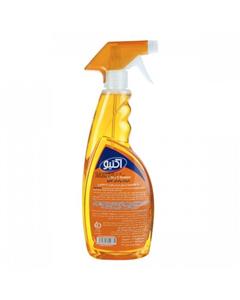 شیشه شوی اکتیو ضد بو  نارنجی 500 میلی لیتر Active Orange Anti Odor Glass Cleaner 500ml