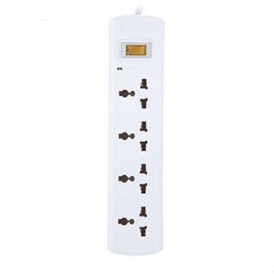 چند راهی برق و محافظ هانت کی مدل SZM404 Huntkey SZM404 Power Strip with Surge Protector