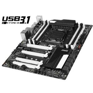 مادربرد ام اس آی مدل X99A SLI Krait Edition MSI X99A SLI Krait Edition Motherboard