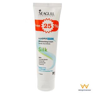 کرم مرطوب کننده مدل Silk تیوپ 100 میلی لیتر سی گل  Seagull Silk Moisturizing Cream 100ml