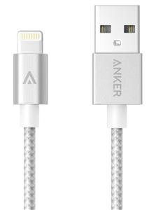 کابل تبدیل USB به لایتنینگ انکر مدل A7136 Nylon-Braided به طول 90 سانتی متر Anker A7136 Nylon-Braided USB To Lightning Cable 90cm