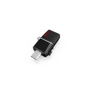 فلش مموری یو اس بی - او تی جی سن دیسک ظرفیت 64 گیگابایت SanDisk ULTRA DUAL USB 3.0 and micro-USB Flash Memory - 64GB