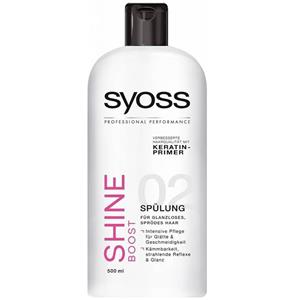 نرم کننده و براق کننده سایوس مدل Shine Boost Conditioner حجم 500 میلی لیتر Syoss Shine Boost Conditioner 500ml