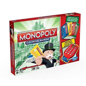 بازی فکری هاسبرو مدل Monopoly Electronic Banking Hasbro Monopoly Electronic Banking