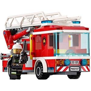 لگو سری City مدل Fire Ladder Truck 60107 Lego City Fire Ladder Truck 60107 Toys