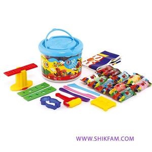 خمیربازی 10 رنگ آریا مدل 1065