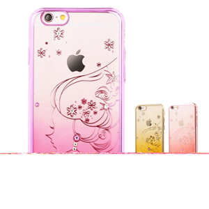  Apple iPhone 6 Plus and iPhone 6S Plus REMAX Lady Fancy Diamond PC Case 