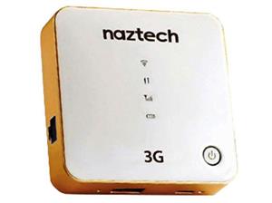 مودم بی سیم 3G به همراه پاوربانک نزتک Naztech NZT-7730 3G Router Wi-Fi Hotspot and Powerbank