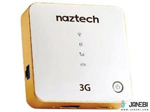 مودم بی سیم 3G به همراه پاوربانک نزتک Naztech NZT-7730 3G Router Wi-Fi Hotspot and Powerbank