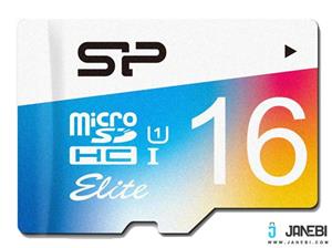 کارت حافظه microSDHC سیلیکون پاور مدل Color Elite کلاس 10 استاندارد UHS-I U1 سرعت 85MBps همراه با آداپتور SD ظرفیت 16 گیگابایت