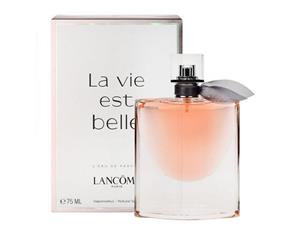 ادو پرفیوم زنانه لانکوم مدل La Vie Est Belle L'Eau de Parfum Intense حجم 75 میلی لیتر Lancome Le Eau For Women 75ml 