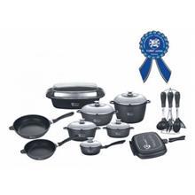 سرویس قابلمه چدن 23 پارچه فوما Fuma  23 Pcs Cookware Set FU-477
