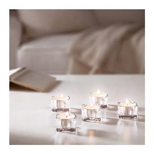 جاشمعی 5 عددی ایکیا مدل Glasig Ikea Glasig Candle Stick 5 Pcs