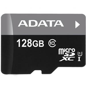 کارت حافظه microSDXC ای دیتا مدل Premier کلاس 10 استاندارد UHS-I U1 سرعت 50MBps ظرفیت 128 گیگابایت Adata Premier UHS-I U1 Class 10 50MBps microSDXC - 128GB