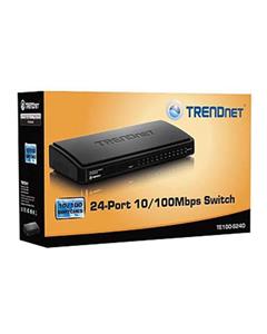 سوییچ 24 پورت ترندنت مدل TE100-S24D TRENDnet 24-Port Switch 