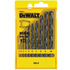 مجموعه 10 عددی مته فلز دیوالت مدل DT5911