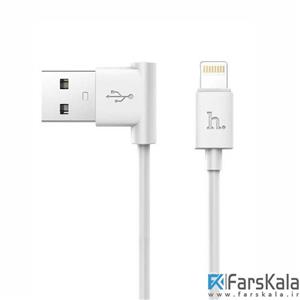 کابل تبدیل USB به لایتنینگ هوکو مدل UPL11 L Shape به طول 120 سانتی متر Hoco UPL11 L Shape USB To Lightning Cable 120cm