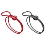 Cable & Connections BlueLounge - PIXI Large 4 Pack Red and Black