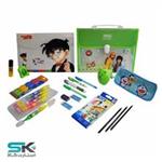 Green Stationary Pack-19 Pcs