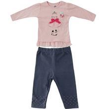 ست لباس دخترانه دیوونته مدل 51586P Divonette 51586P Baby Girl Clothing Set