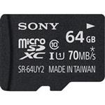 Sony microSD Memory Card UHS-I Class 10 - SR64UY2A - 64GB