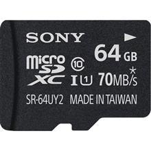 کارت حافظه (مموری کارت) microSD سونی 64 گیگابایت کلاس 10 Sony microSD Memory Card UHS-I Class 10 - SR64UY2A - 64GB
