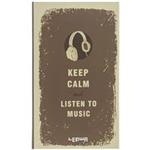دفتر یادداشت ونوشه طرح Keep Calm and Listen to Music