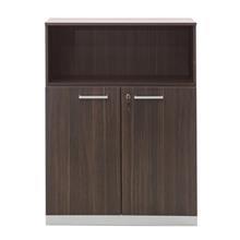 کمد اداری فرآذین مدل FAD-160 بلوطی تیره Farazin FAD-160 Dark Oak Cupboard