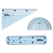 ست خط کش 3 تکه ای 3 Pieces Ruler set